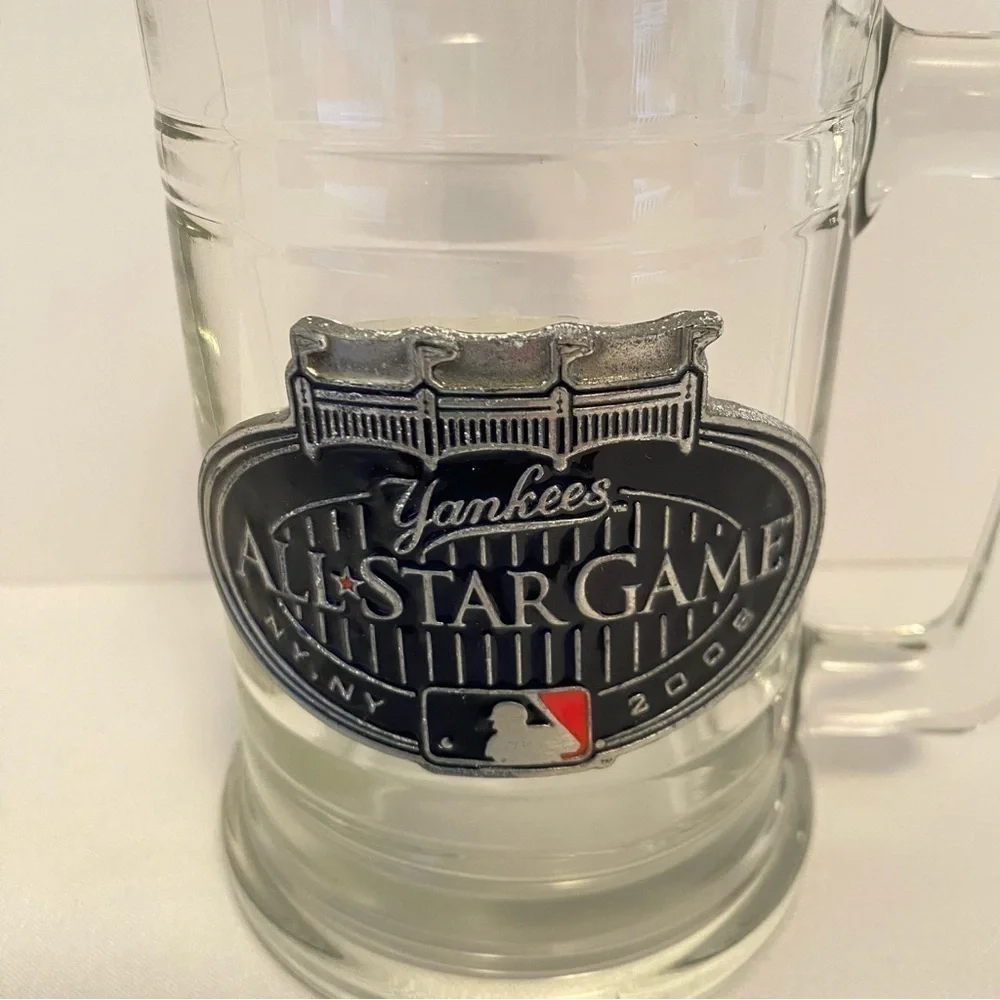 New York Yankees All Star Game Yankee Stadium 2008 Glass Mug